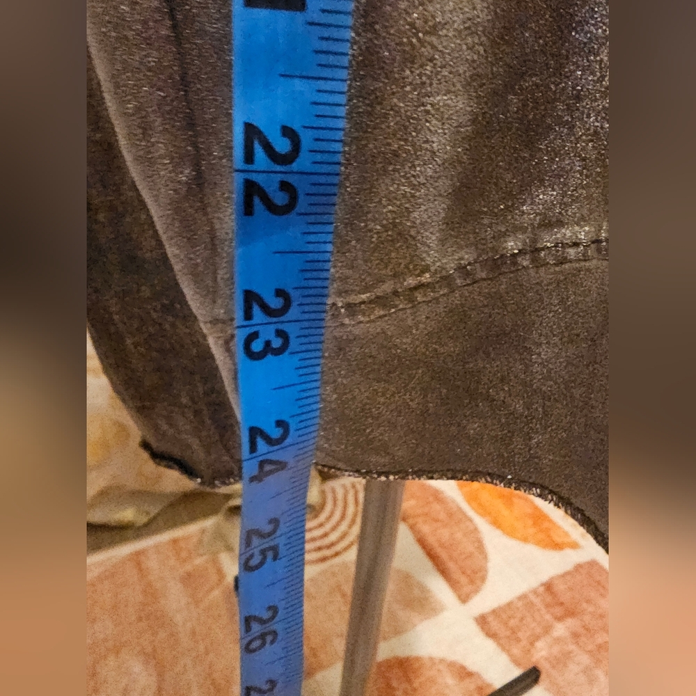 Tempo Paris Oversized Shimmering Grey Women's Top Sz M/L - Picture 8 of 13